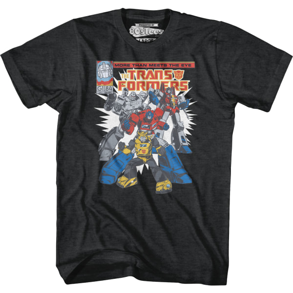 Transformers T-shirt med serietidningsomslag XL