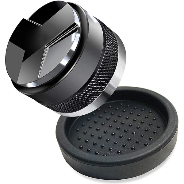 51mm kaffekanna och tamp, 51mm dedikerad portafilter med silikontampdynka, justerbar de