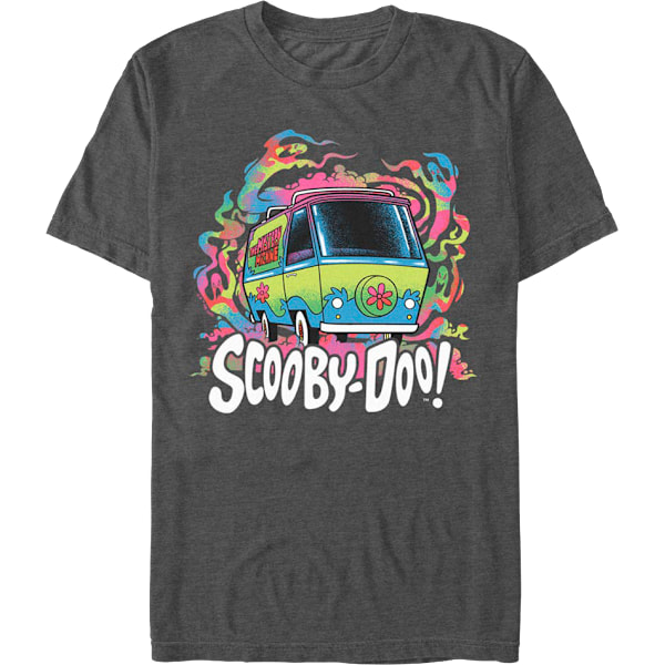 Psykedeliske Spøkelser Scooby-Doo T-skjorte M