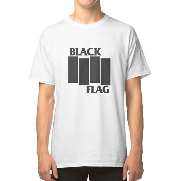 svart flagga väl T-shirt S