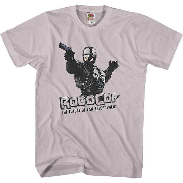Future of Law Enforcement Robocop T-shirt XL
