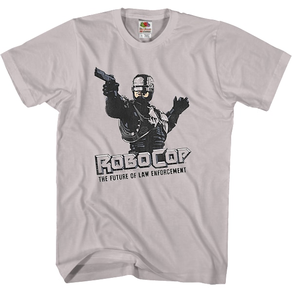 Robocop T-shirt - Framtidens Polis M