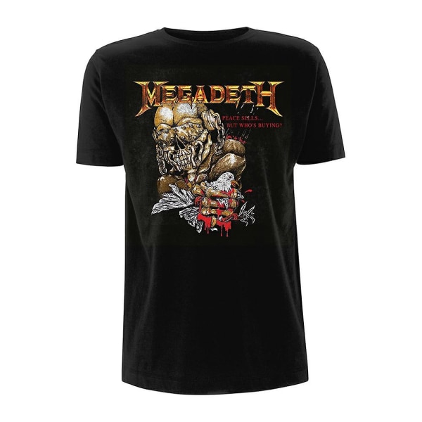 Megadeth Peace säljer men vem köper T-shirt S