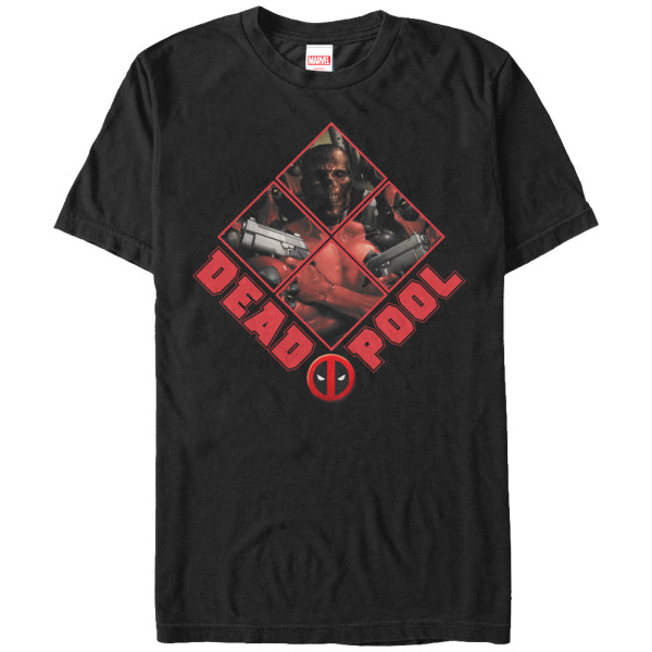 Omaskad Deadpool T-shirt Ny XXL