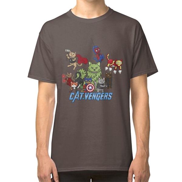 Cat-vengers T-shirt black S