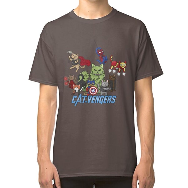 Cat-vengers T-skjorte darkgrey M