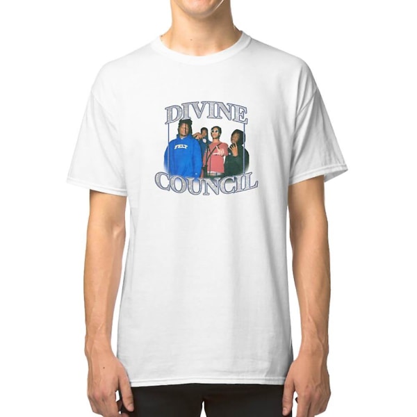 Old School Vintage 90-tal Divine Council T-shirt L