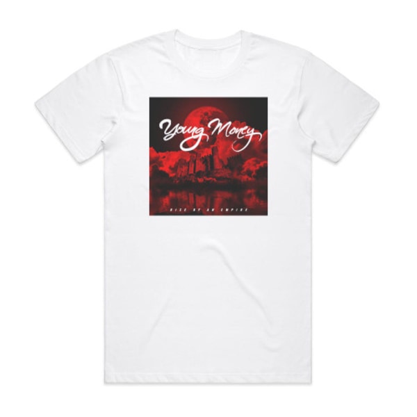 Young Money Rise Of An Empire Album Cover T-shirt Vit XL
