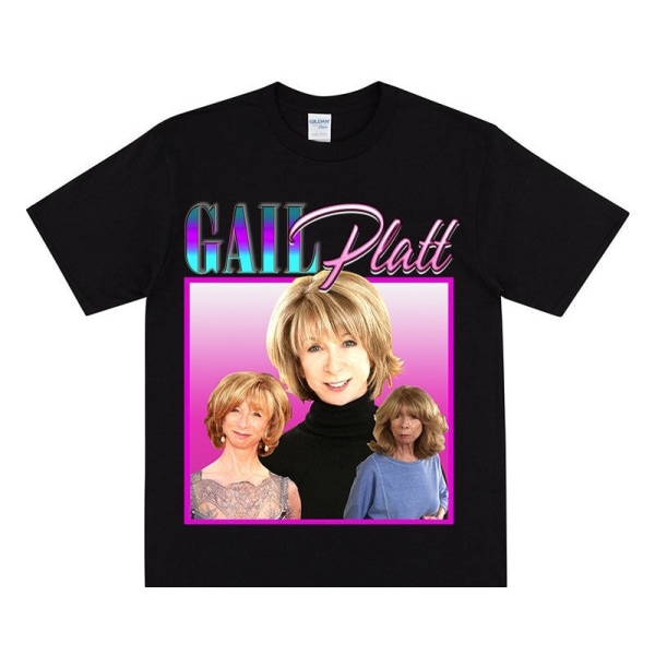 GAIL PLATT Kunnianosoitus T-paita Black XL