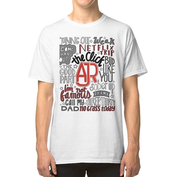 AJR The Click T-shirt med Bakgrund XL