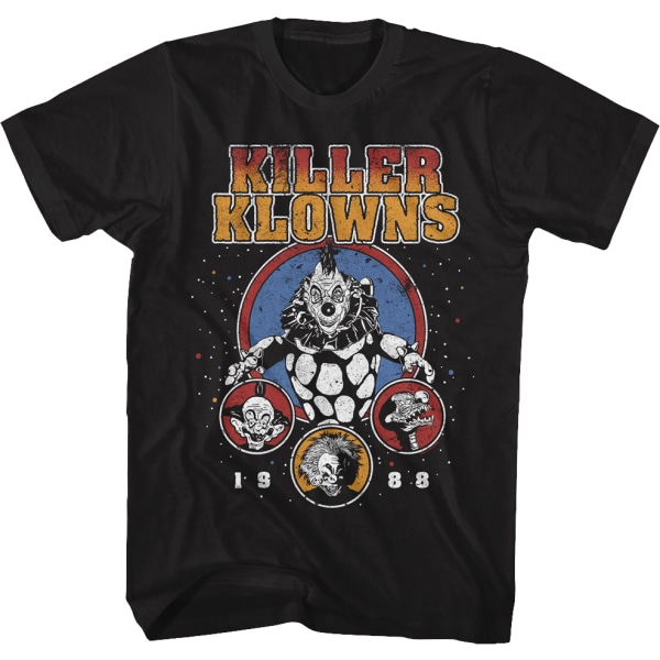 1988 Collage Killer Klowns From Outer Space T-skjorte XXL