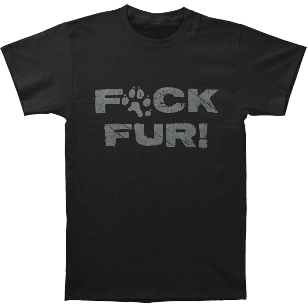 Motive Company Fuck Fur T-skjorte XL