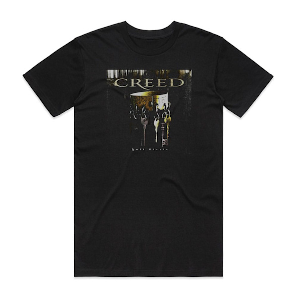 Creed Full Circle Album Cover T-Shirt Sort M