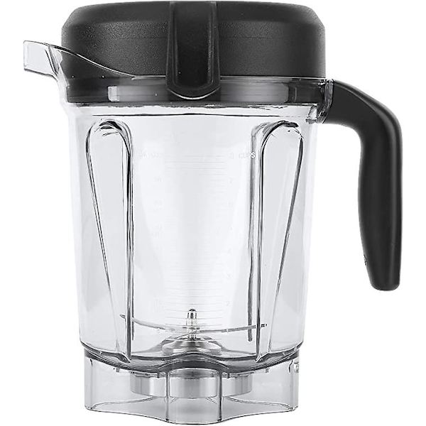 Blenderbehållare, Transparent Matblenderbehållare Med Bladlock Ersättningstillbehör Passar För Vitamix Behållare 64oz, Kompatibel För G-serie Ma