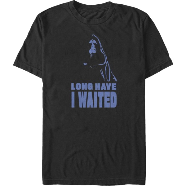 Darth Sidious Long Have I Waited Rise Of Skywalker Star Wars T-shirt XXL