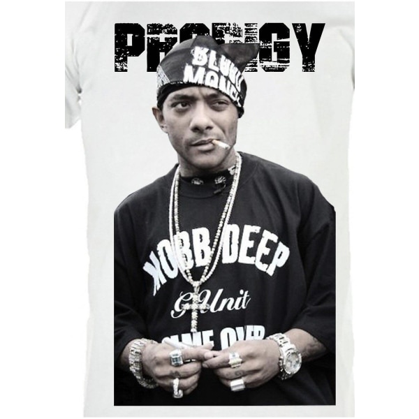 Mobb Deep T-Shirt Blanc Prodigy G-Unit XL