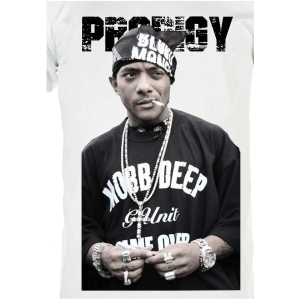 Mobb Deep T-shirt Vit Prodigy G-Unit L