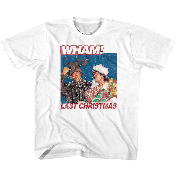 Wham Last Christmas Tekst Ungdom T-shirt M