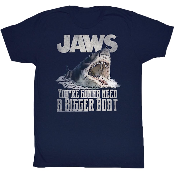 Shark Jaws Større Båd T-shirt L