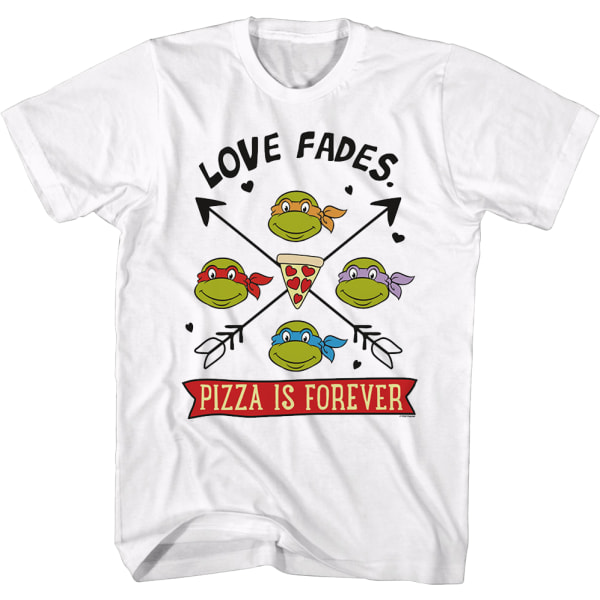 Kærlighed Blegner Pizza Er For Evigt Teenage Mutant Ninja Turtles T-Shirt XL