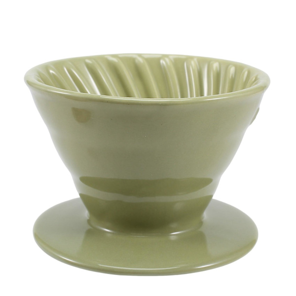 Keramisk Handbrygg Kaffefilterkopp Konisk Filter Kaffedroppset Hushållskaffemaskin P