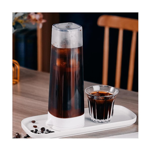 Högkapacitets Isbryggare Kaffe Kanne Kallt Kaffe Kanne Tekanna Tekanna Filter