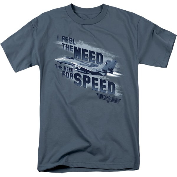 I Feel The Need For Speed Top Gun T-shirt M