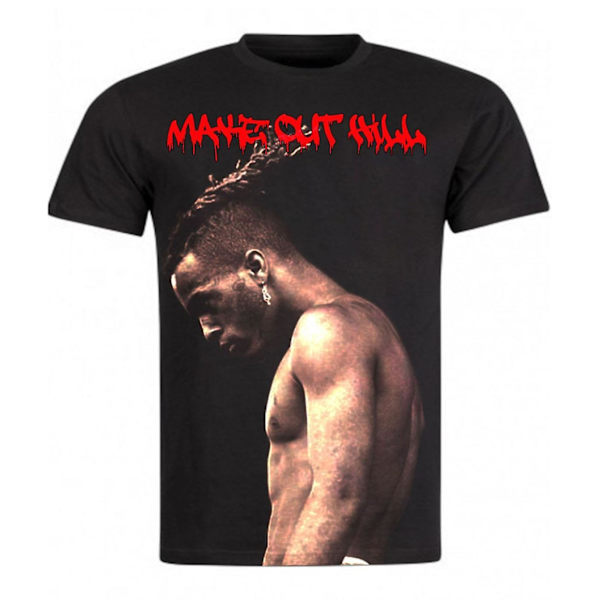 Xxxtentacion T-Shirt Sort Make Out Hill M