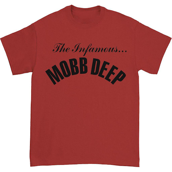 Mobb Deep Infamous Röd T-shirt S