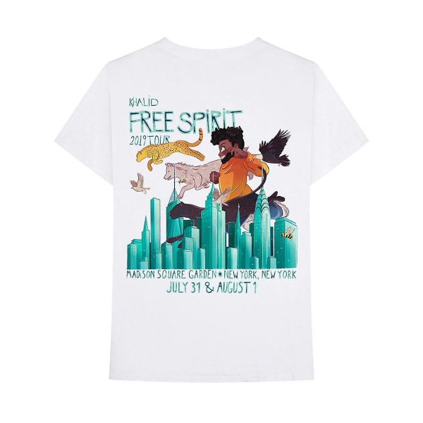 Khalid FREE SPIRIT TOUR NYC EKSKLUSIV T-SHIRT XXXL