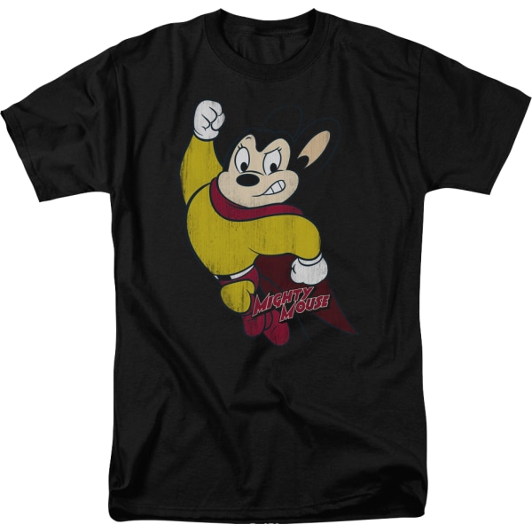 Klassisk Pose Mighty Mouse T-shirt XXL