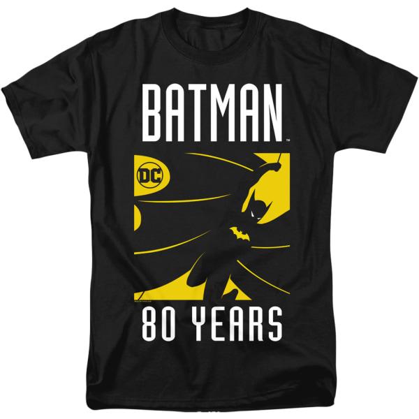 80 År Batman T-Shirt Ny XXL