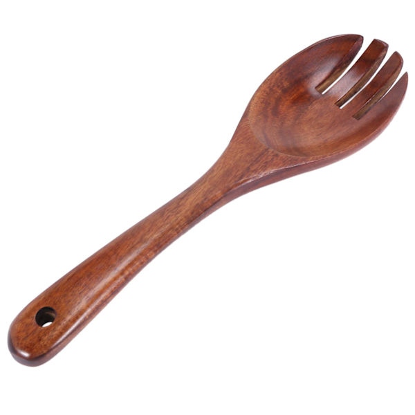 Träslevset för kök, Träsked Matlagning Naturlig Teak Kökspade Set