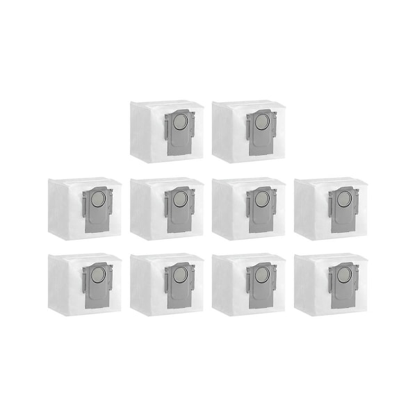 10 kpl Pölypusseja Q5+ / Q7+ / Q7 Max+ / S7 Maxv Ultra / G10s / T8 Plus Robotti-imurin Varaosille