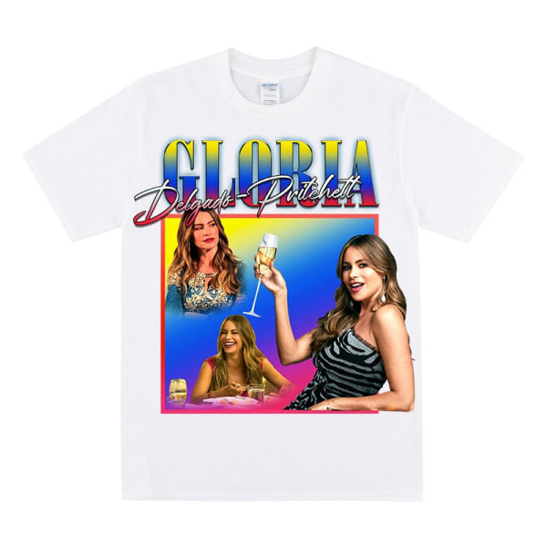 GLORIA DELGADO-PRITCHETT Tribute T-shirt White L