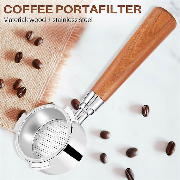 Ec685 Ec680 Kahvin Bottomless Portafilter 51mm Espressosuodatin 51mm 2kpl Jauhettua Kahvia