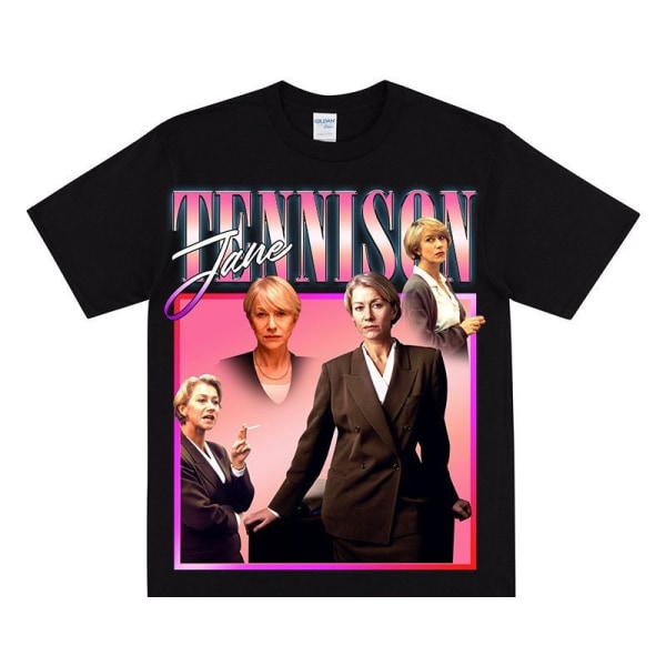 JANE TENNISON T-skjorte Black L
