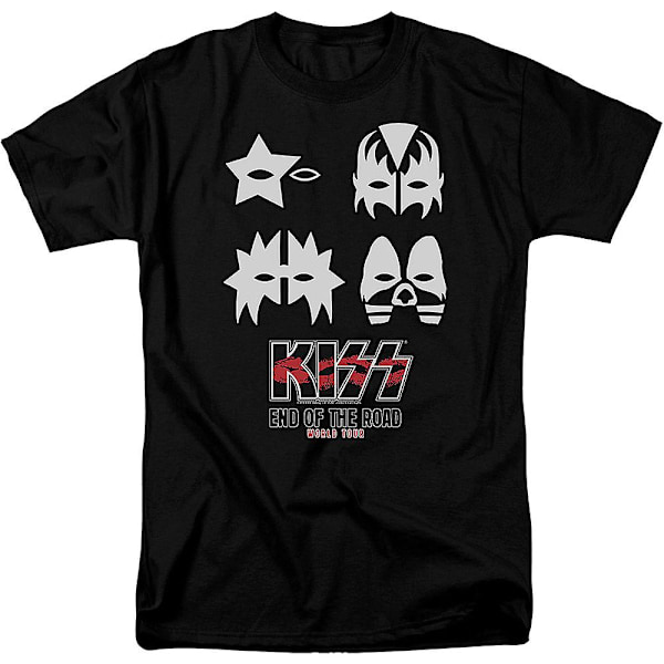 End Of The Road KISS T-paita XL