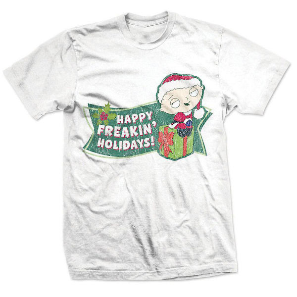 Family Guy Freakin Holidays T-shirt XXL