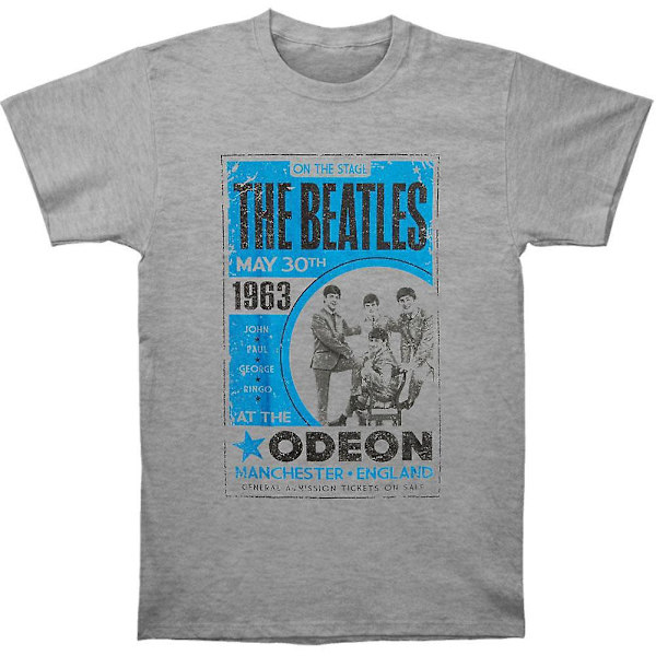 Beatles Odeon Poster T-skjorte M