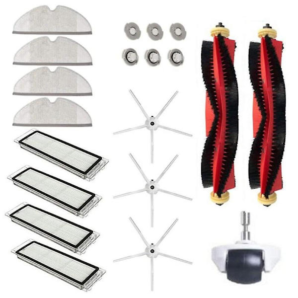 20-delars set för S6 S60 S65 S5 Max T6 S6 pure dammsugartillbehör