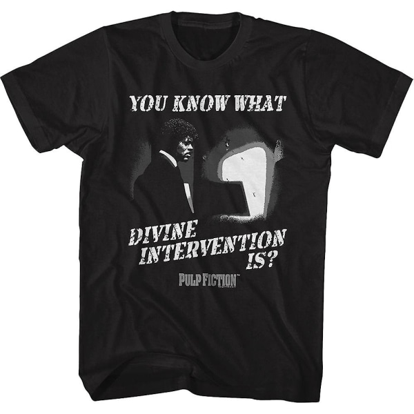 Divine Intervention Pulp Fiction T-shirt L