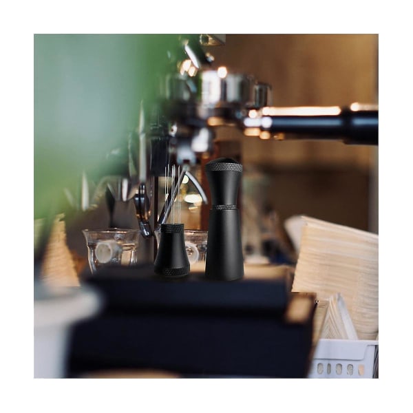 Kaffeklud Nåle, Kaffestirrer Dispenser med Stativ, Kaffestirrer, Espresso Værktøjer