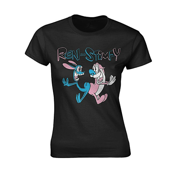Ren og Stimpy Bum Bump T-skjorte M