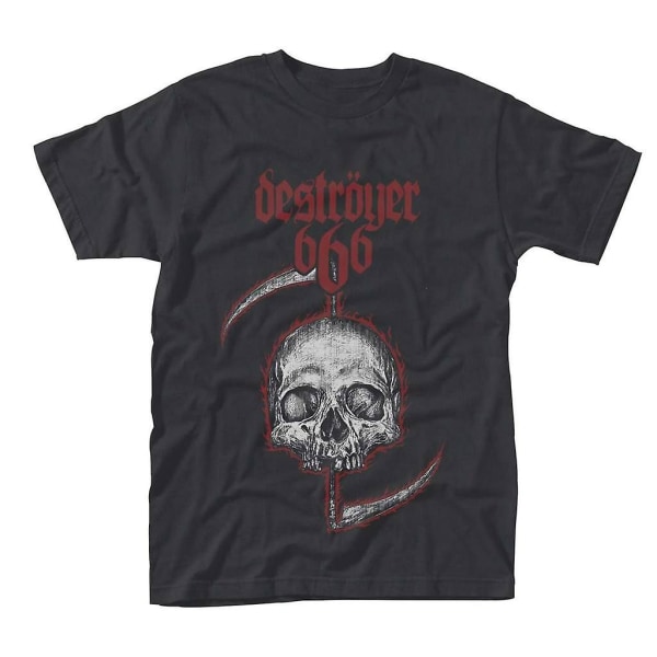 Destroyer 666 Skull T-shirt L