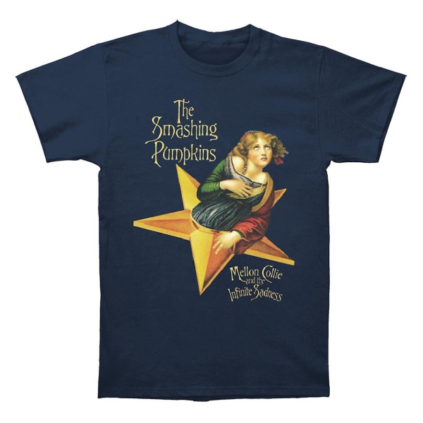 The Smashing Pumpkins Mellon Collie Marinblå T-shirt L