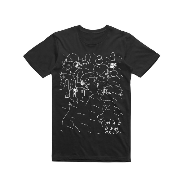 Mac Demarco People Doodle T-skjorte XL