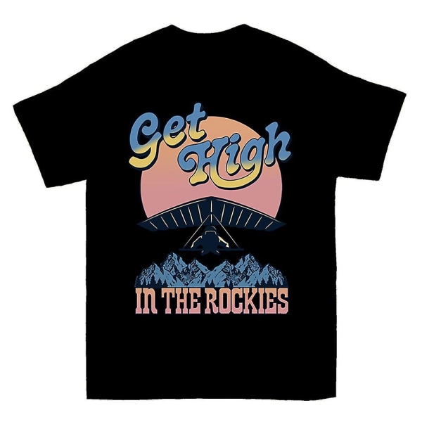 Get High The Rockies Lång T-shirt XXL