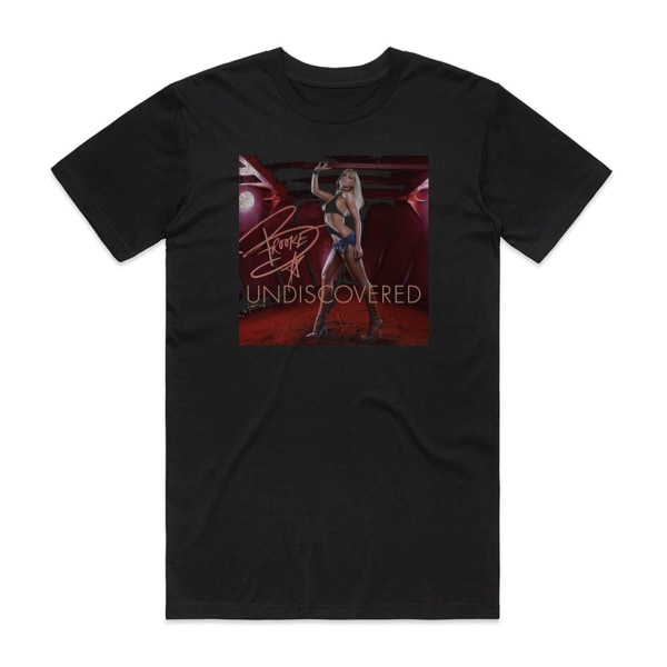 Brooke Hogan Undiscovered Album Cover T-Shirt Black XXL