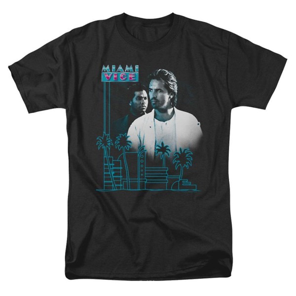 Miami Vice Looking Out T-shirt XXL